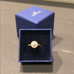 Gold Swarovski Ring